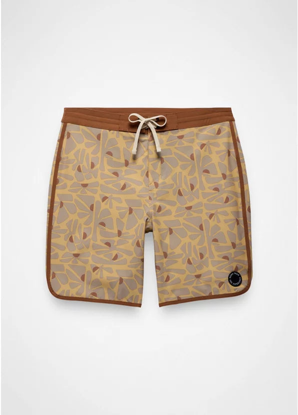 Prana Vintage Boardshort - Pollen Retro Bloom