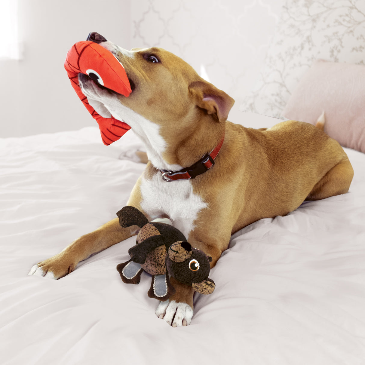 Kong Pull-A-Partz Pals Dog Toy - Bear