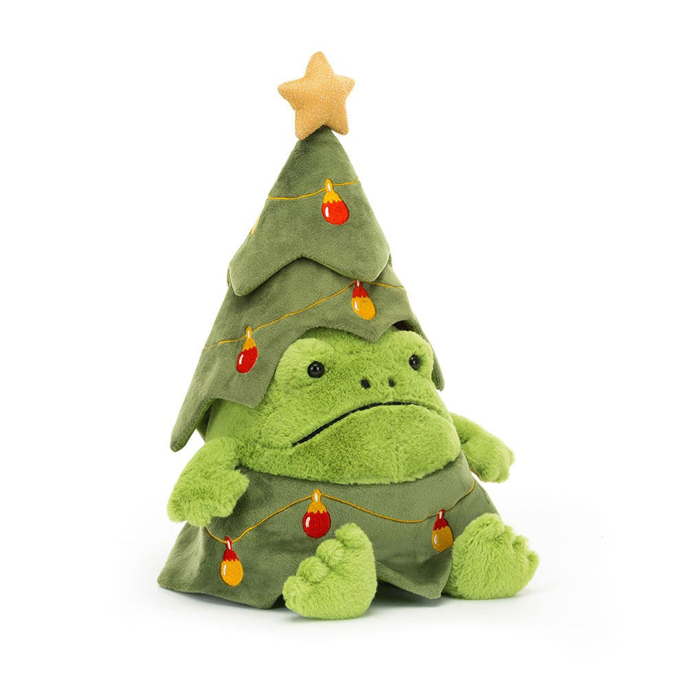 Jellycat Christmas Tree Ricky Rain Frog Frog tree