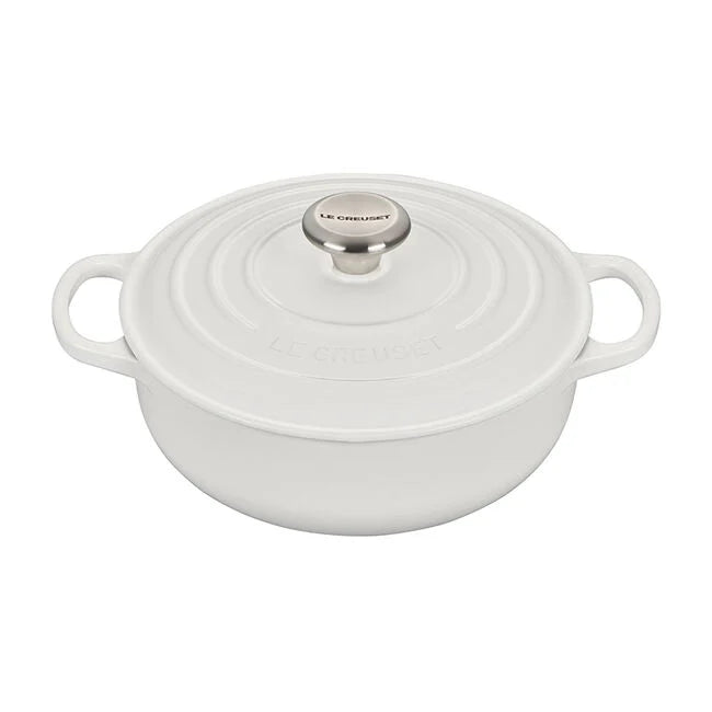 Le Creuset Signature Sauteuse White