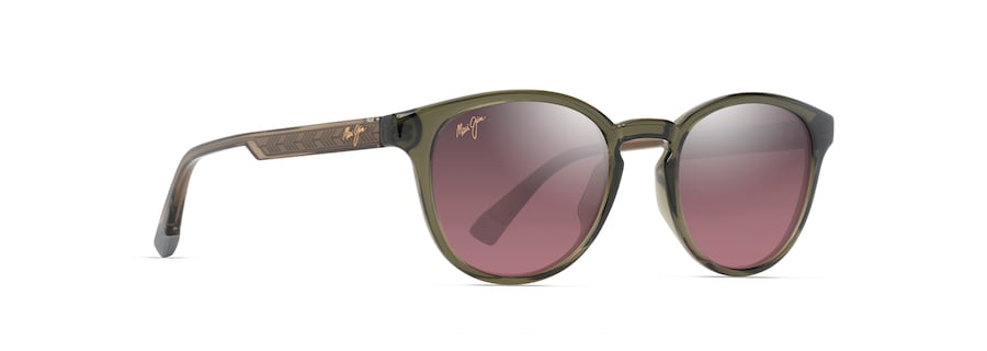 Hiehie Sunglasses, Green/maui Rose