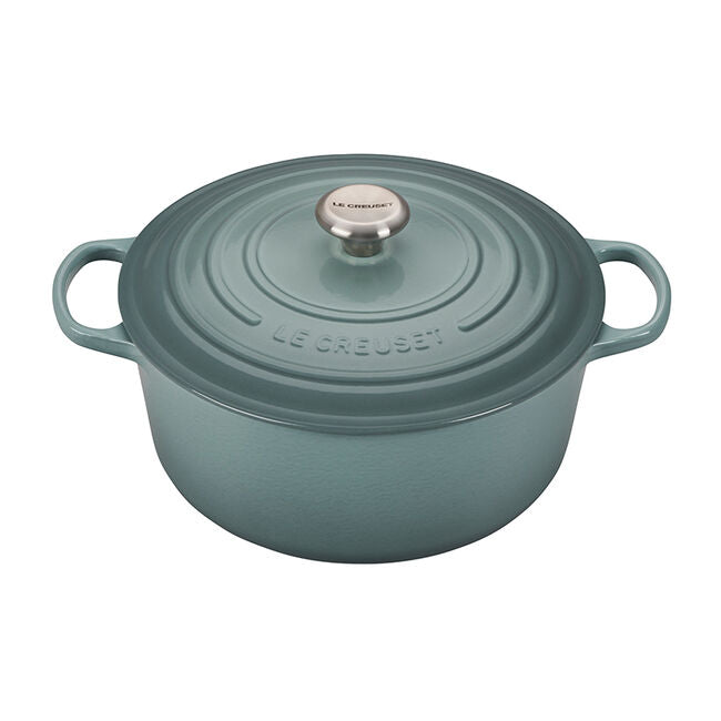 Le Creuset Signature Round Dutch Oven Sea Salt