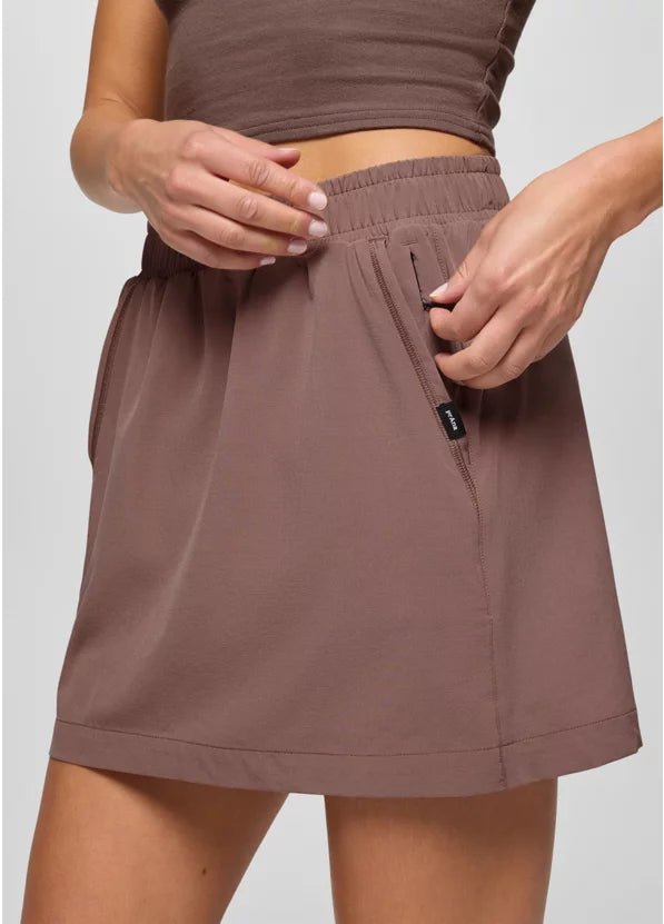 Prana Railay Snap Up Skort - Carob