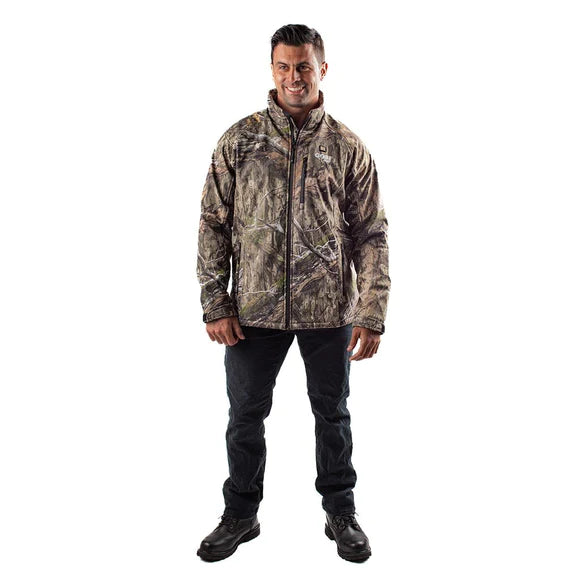 Gobi Heat Men's Sahara Heated Hunting Jacket - Mossy Oak Camo
