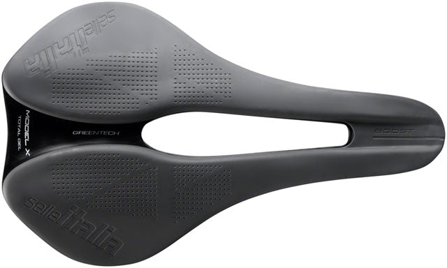SELLE ITALIA Model X Green Superflow Saddle - Alloy Black