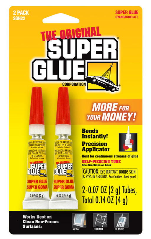 Original Super Glue 2 Pack - 2g Clear /  / 2PK