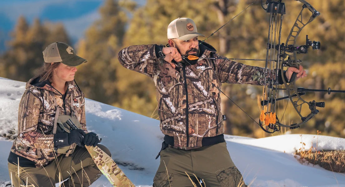 Gobi Heat Men's Shadow Heated Hunting Hoodie - Mossy Oak Camo