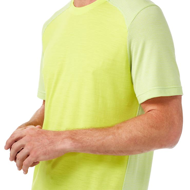 Smartwool Mens Active Mesh Short Sleeve - Limeade Limeade