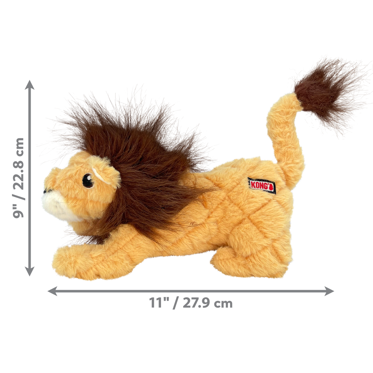 Kong Scampers Dog Toy - Lion - Medium