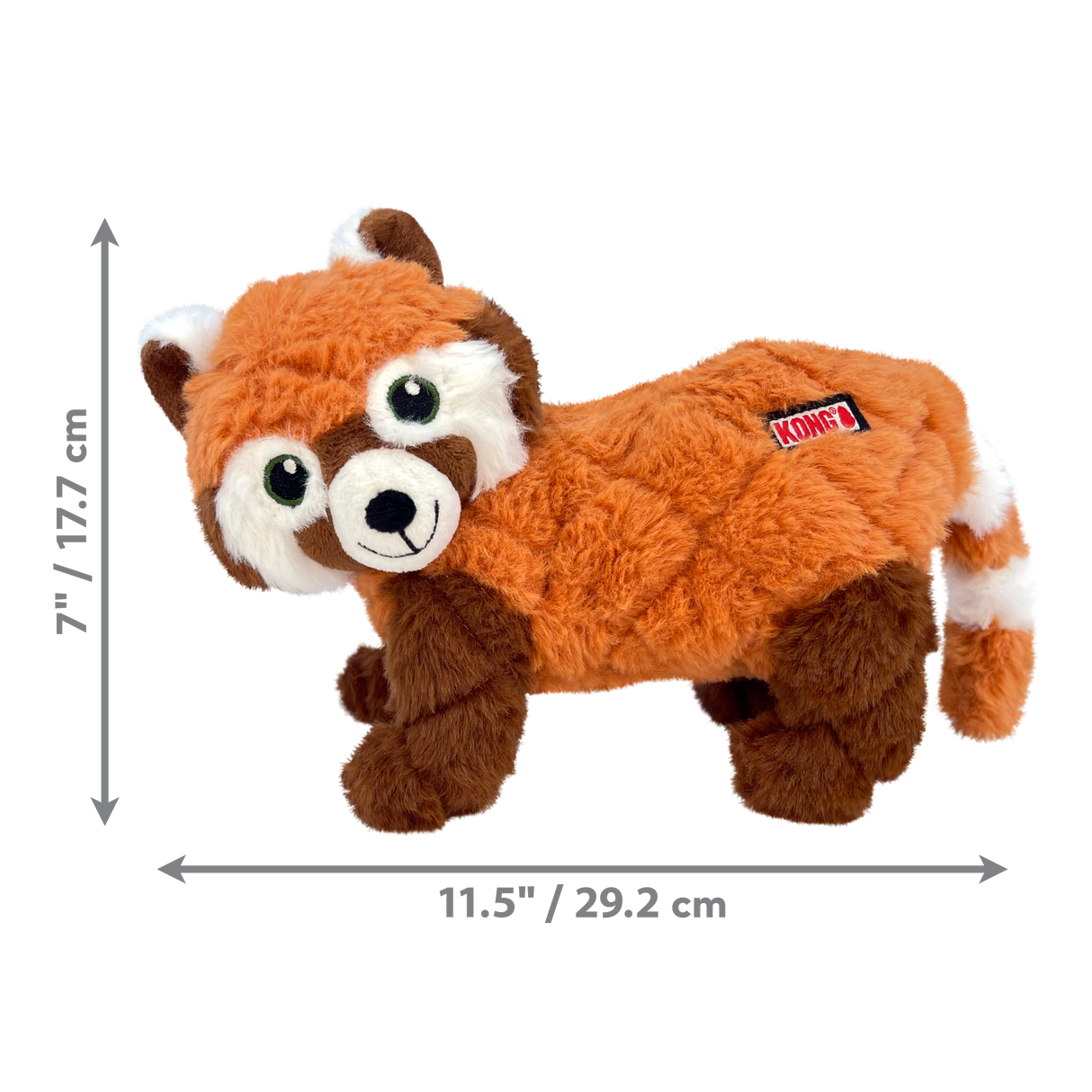 Kong Scampers Dog Toy - Red Panda - Medium