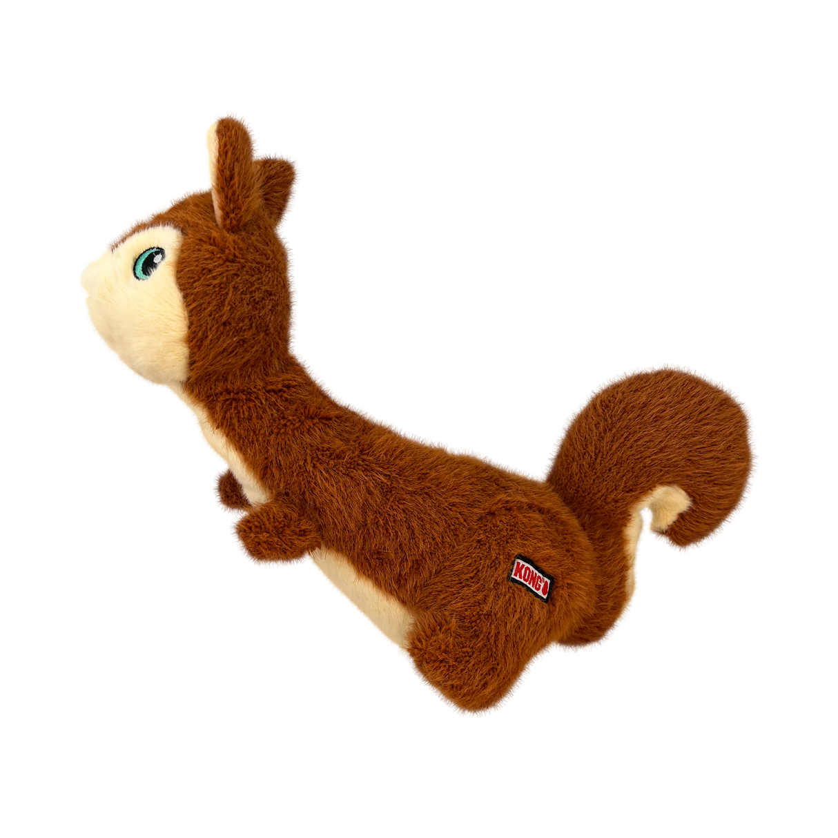 Kong Scruffs Dog Toy - Squirrel - Medium / Large