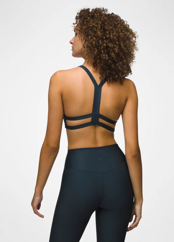 Prana Sculpt Deep Breath Bra - Stormy Night