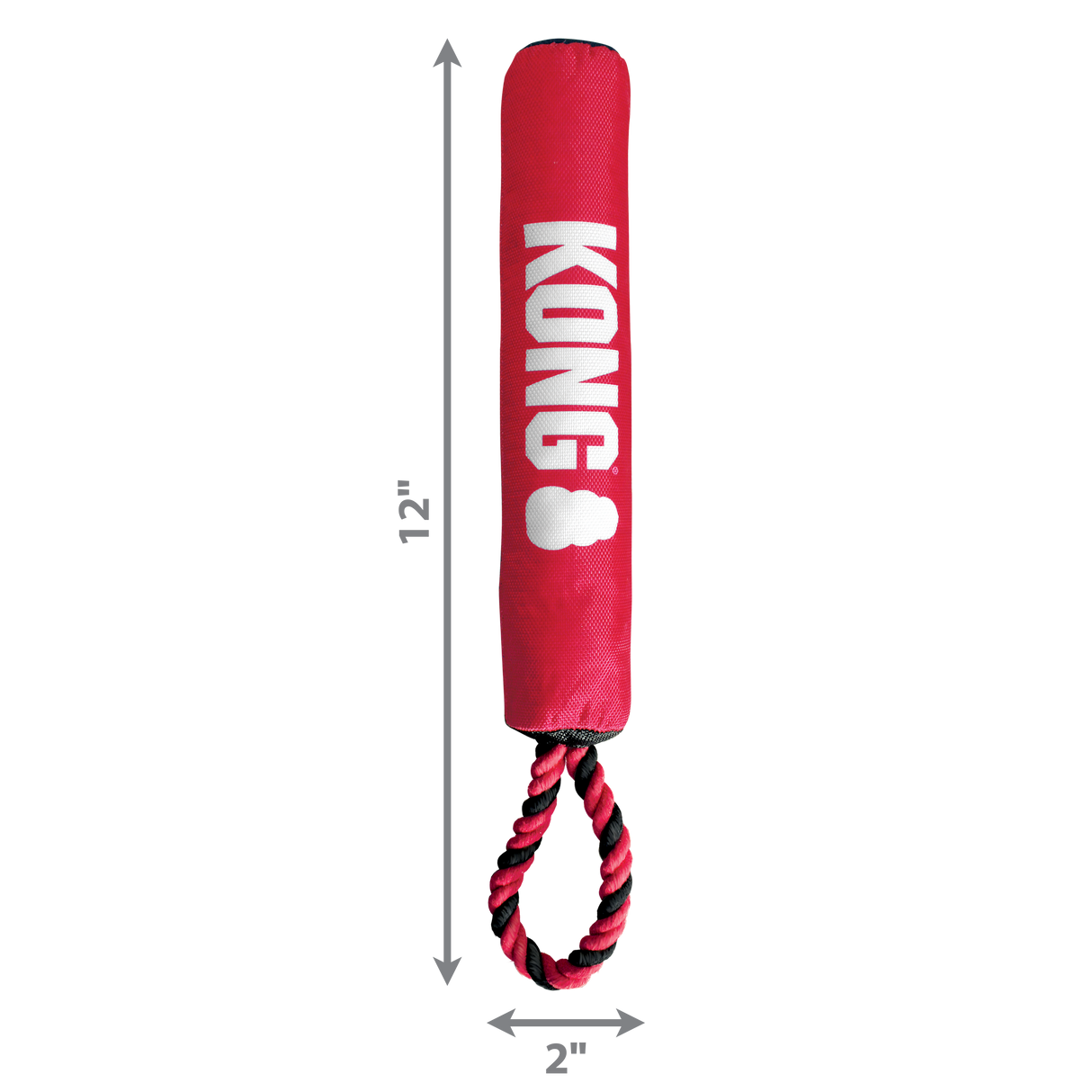 Kong Signature Stick with Rope Dog Toy - Medium