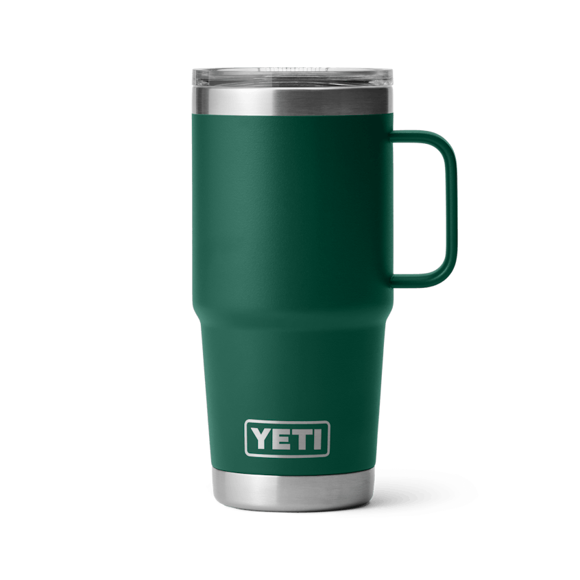 Yeti Rambler Travel Mug Black Forest Green 20oz Black forest green