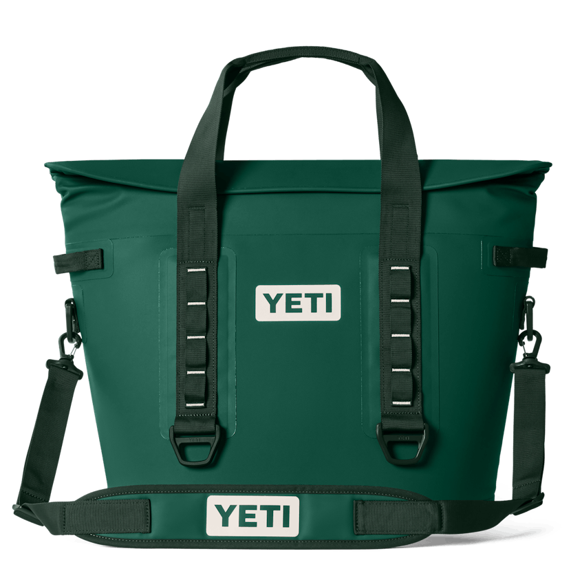Yeti Hopper M30 2.0 Tote Cooler Black Forest Green Black forest green