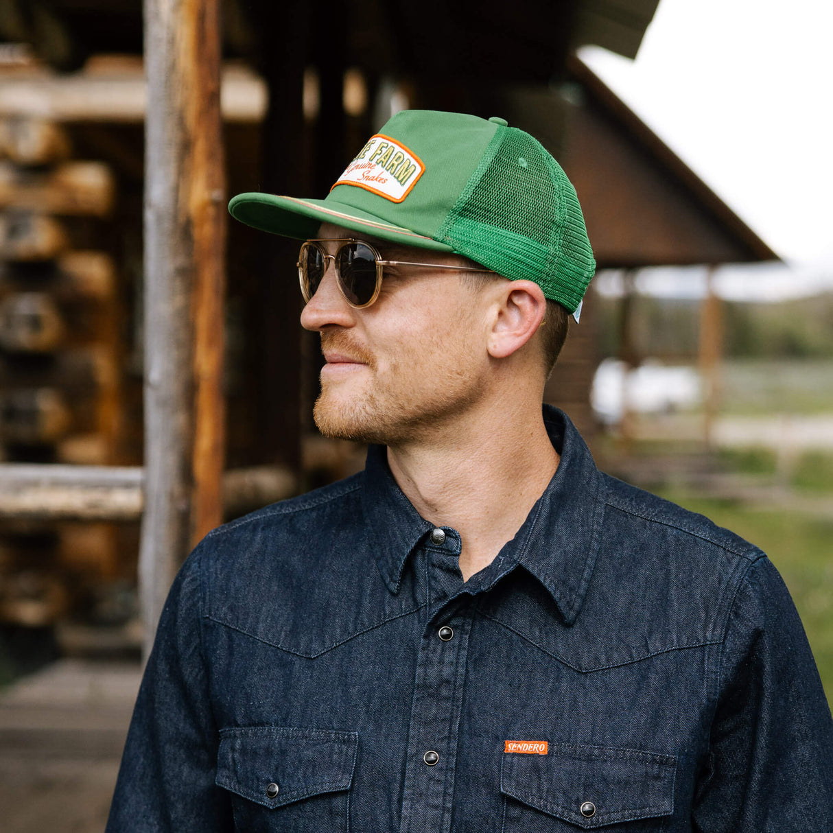 Sendero Provisions Snake Farm Hat - Green