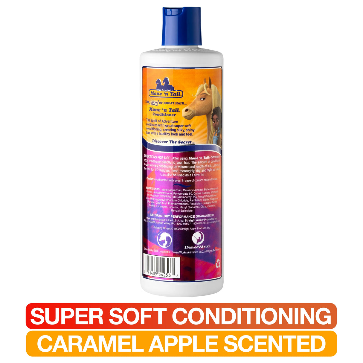 Mane n' Tail Spirit Untamed Kids Conditioner Caramel Apple Scented - 11.2oz