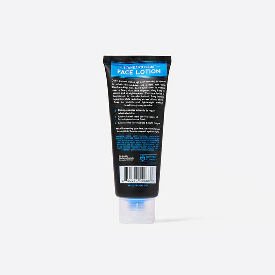 Duke Cannon Supply Co. Standard Issue Face Lotion