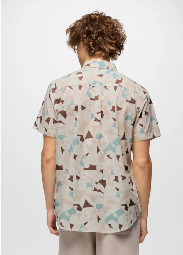 Prana Stimmersee Short-Sleeve Shirt - Almond Edamame
