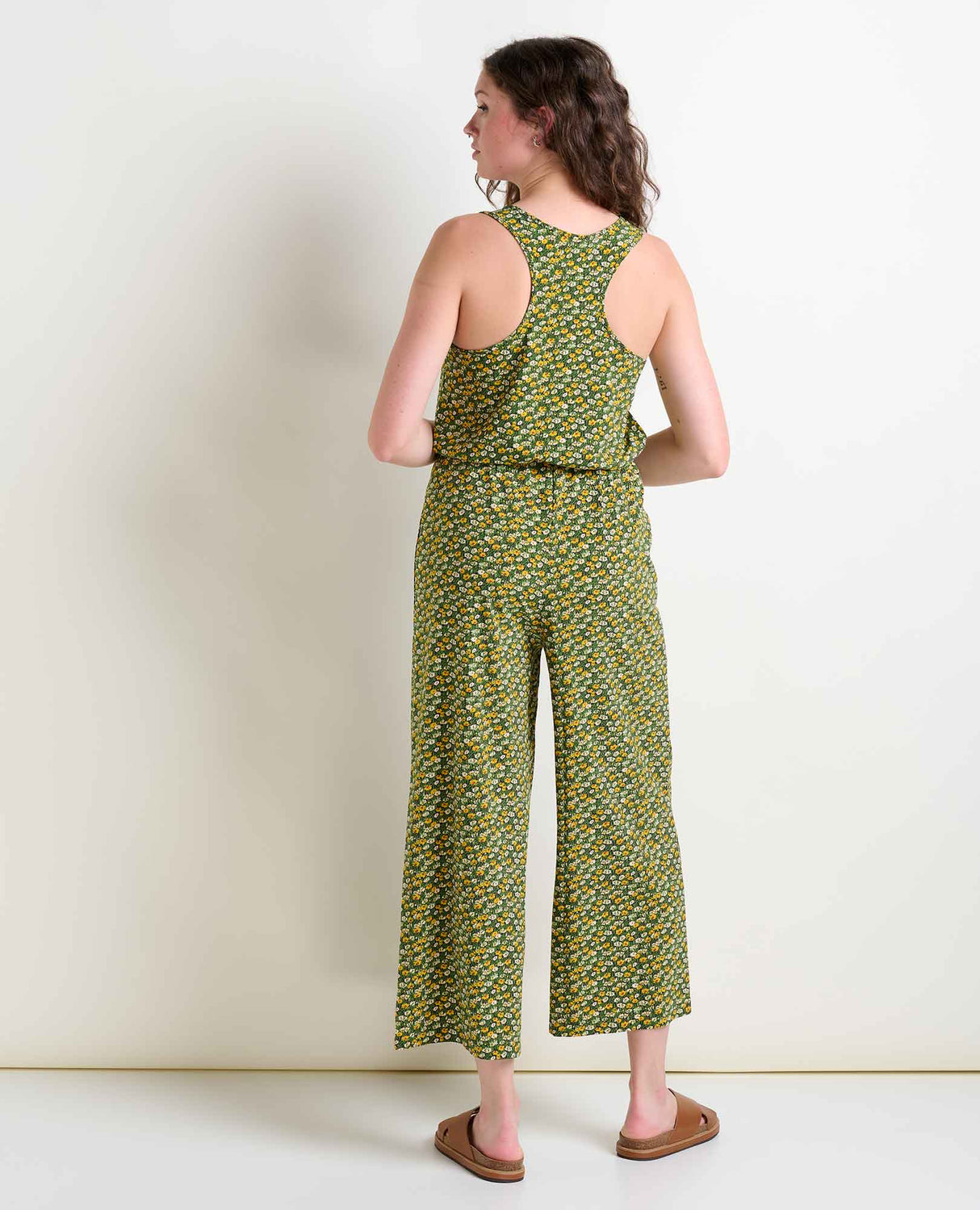 Toad & Co Sunkissed Livvy Jumpsuit - Treetop Grass Print