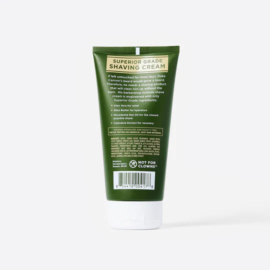 Duke Cannon Supply Co. Superior Grade Shaving Cream