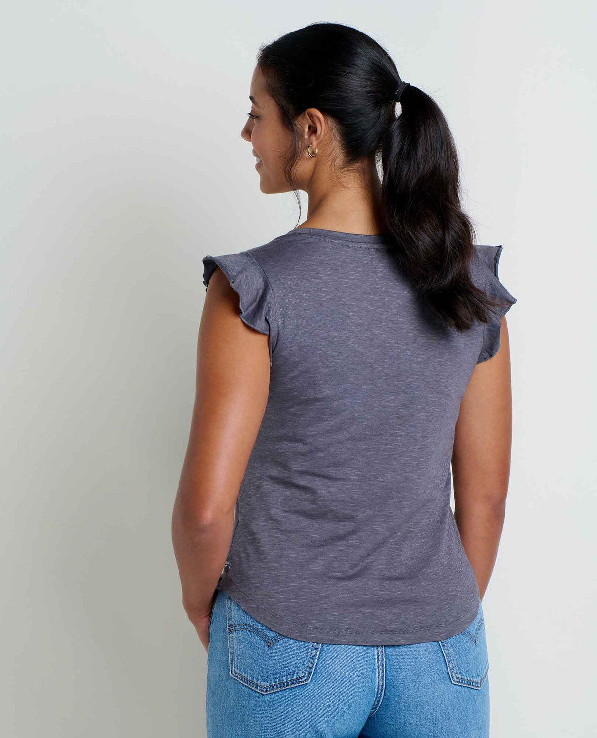 Toad & Co Rufflita II Tee - Iron