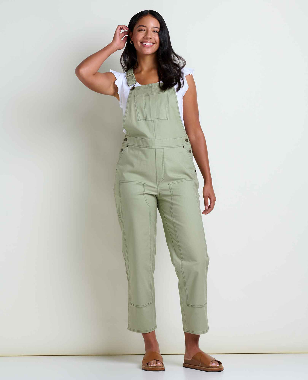 Toad & Co Juniper Utility Overall - Yucca Yucca