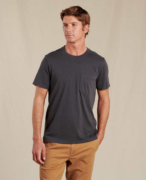 Toad & Co Men's Primo S/s Crew Soot