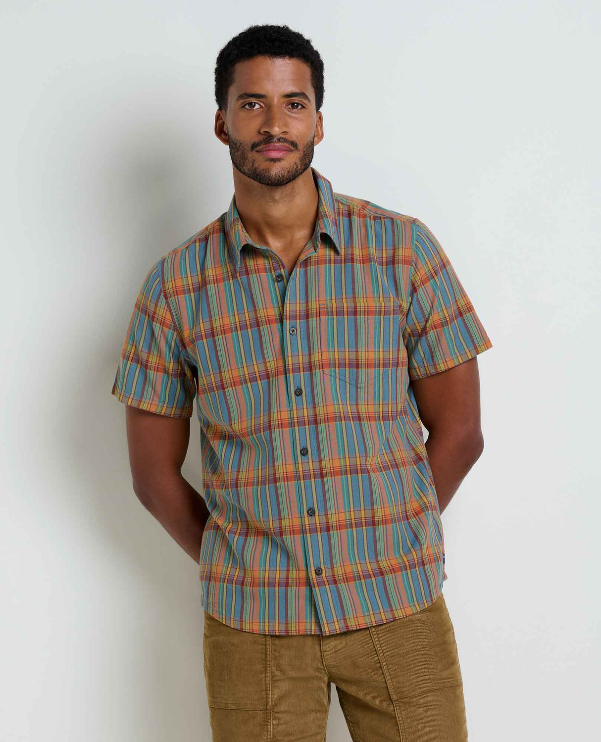 Toad & Co Airscape Short Sleeve Shirt - North Shore Plaid North Shore Plaid