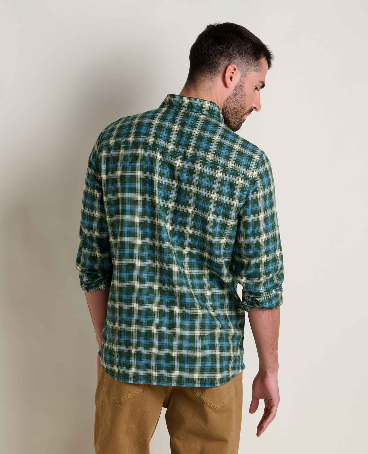 Toad Co. Mens Airsmyth Long Sleeve Shirt Pasture mini check