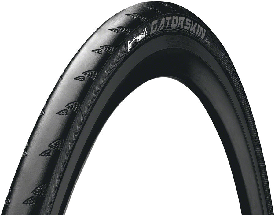 Continental Gatorskin Tire - 700 X 25, Clincher, Folding, Black, Polyx Breaker, Blackedition Black