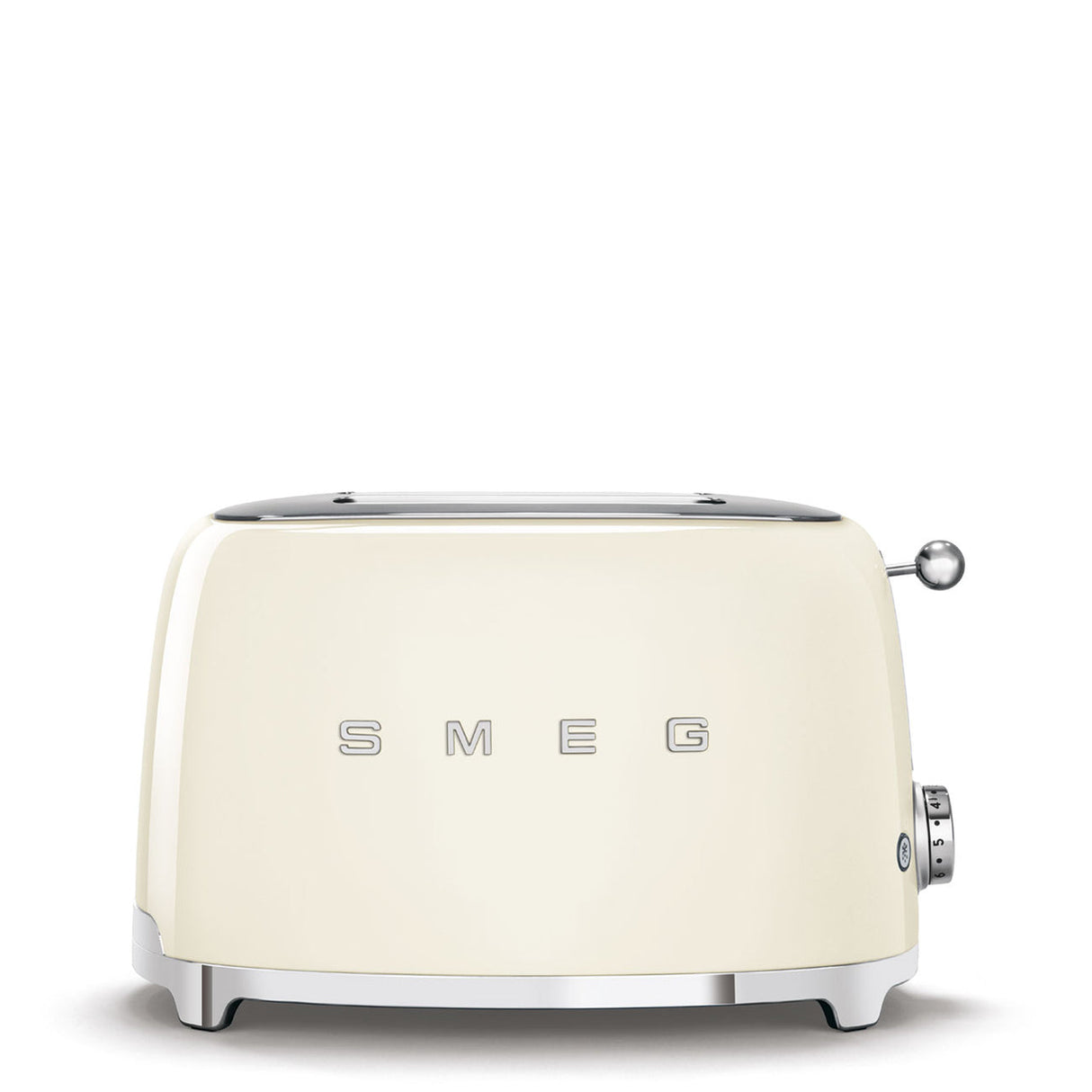 Smeg 50`s Retro Style Aesthetic 2 Slice Toaster Cream