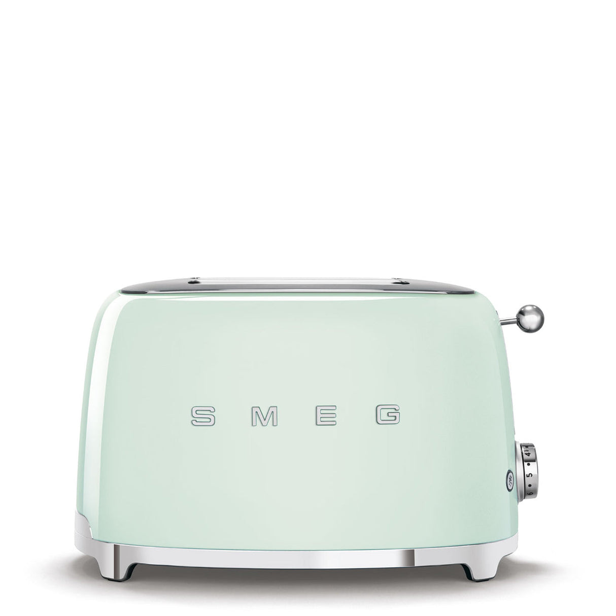 Smeg 50`s Retro Style Aesthetic 2 Slice Toaster Pastel green