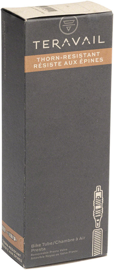 Teravail Presta Valve Tube 27.5x2-2.4 Thorn Resistant, 48mm