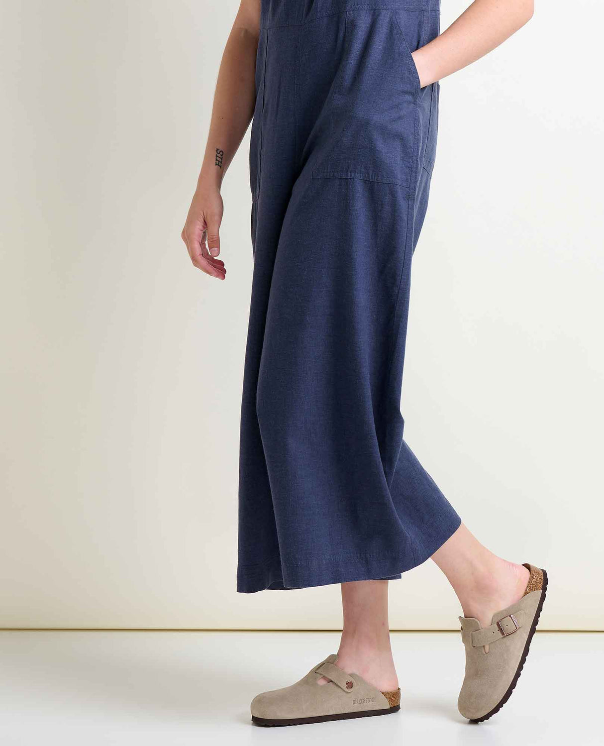 Toad & Co Taj Hemp Overall - True Navy