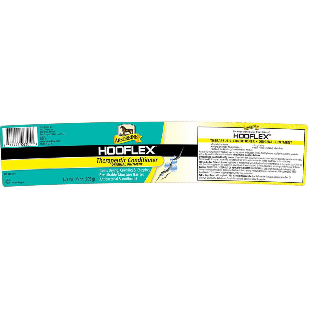 Absorbine Hooflex Therapeutic Conditioner Ointment - 25oz.