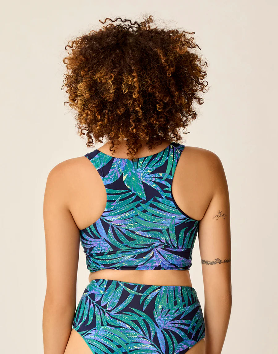 Carve Designs Tofino Swim Top - Blue Oasis