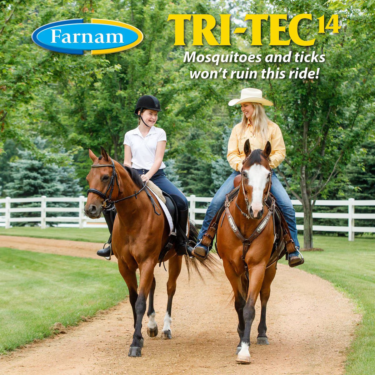 Farnam Companies Tri-Tec 14 Fly Repellent - 32oz