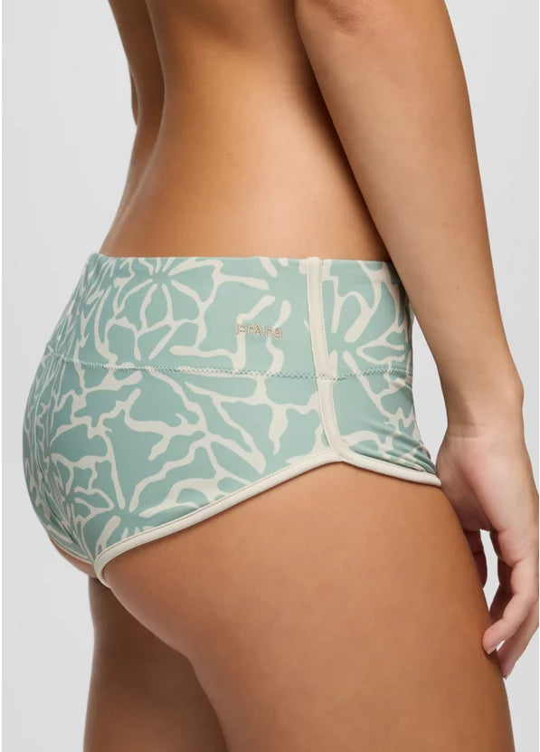 Prana Tropic Kiss Hipster Swim Bottom - Saltwater Boogie Bloom