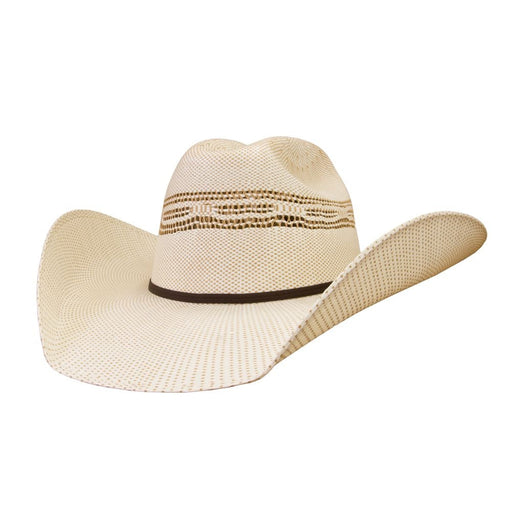 Twister Maverick Bangora Straw Cowboy Hat Tan