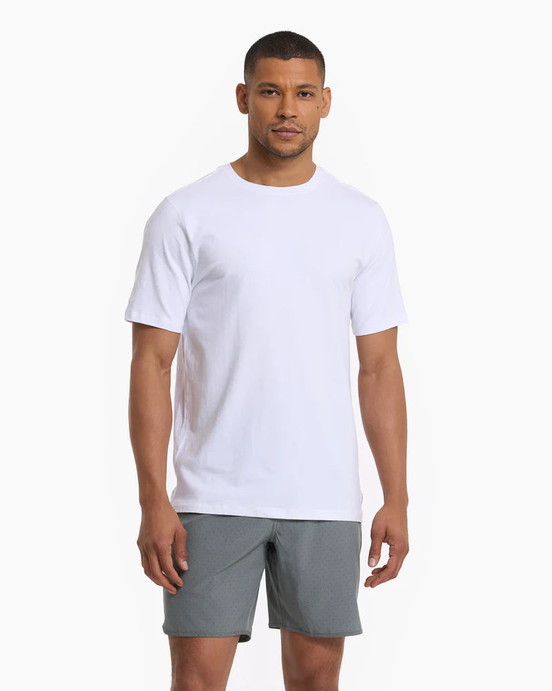 Vuori Men's Tuvalu Tee White
