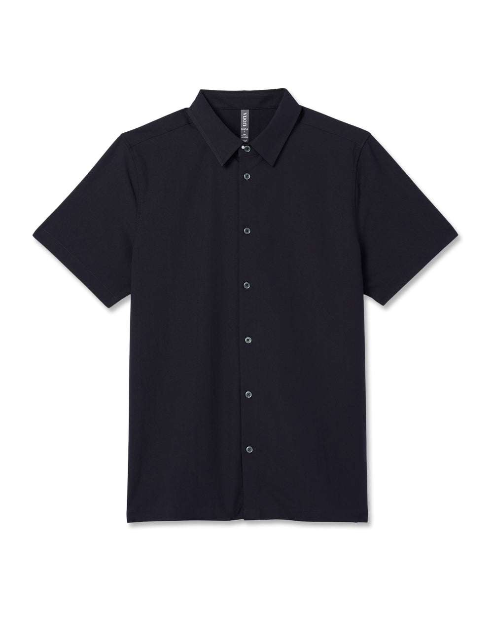 Vuori Short Sleeve Manhattan Button Down - Black Black