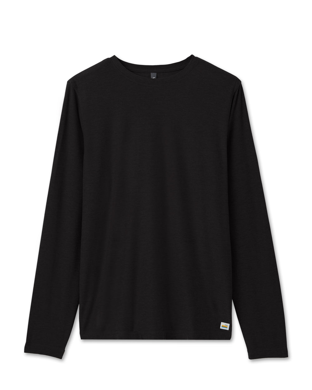 Vuori Long-Sleeve Strato Tech Tee - Black Black