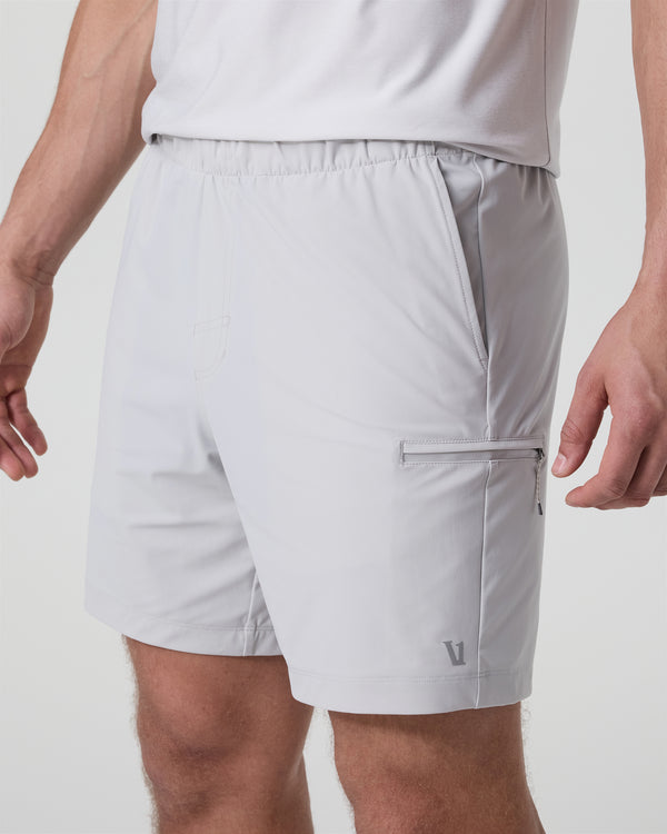 Vuori Fleet Sport Short Unlined - 7in - Sky Grey Sky Grey / / 7in.