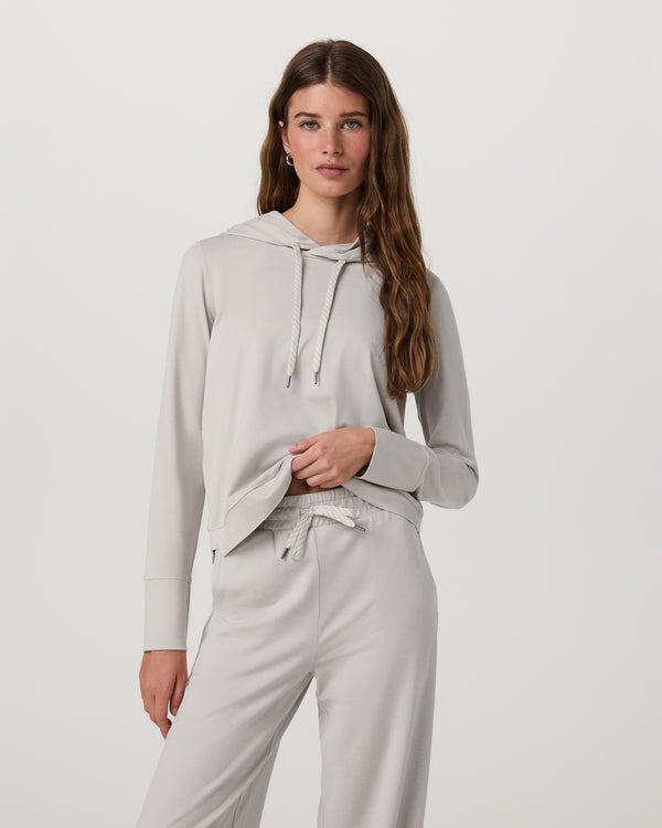 Vuori Halo Essential Hoodie - Ecru Heather Ecru Heather