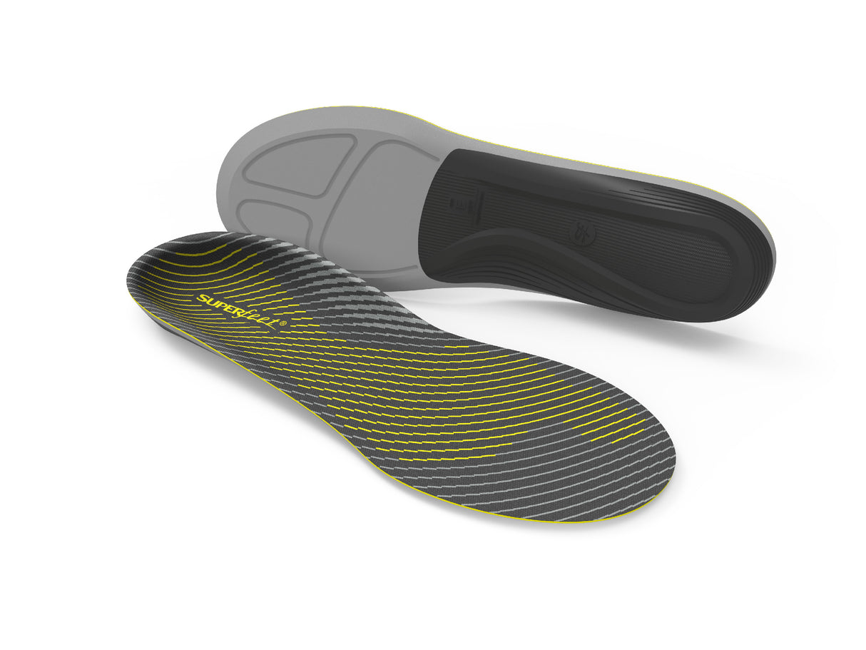 Superfeet Run Support Low Arch (V2) - Gunmetal Gunmetal