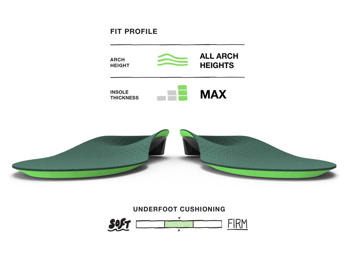 Superfeet Casual Pain Relief - Limestone