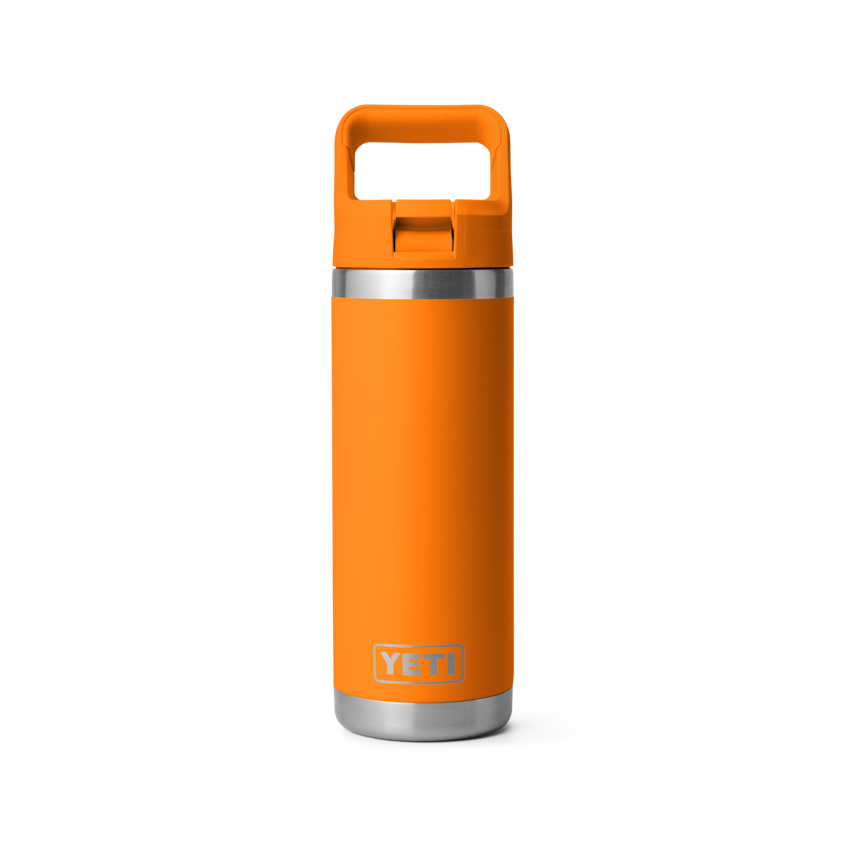 Yeti Rambler C Straw Bottle 18oz King crab orange