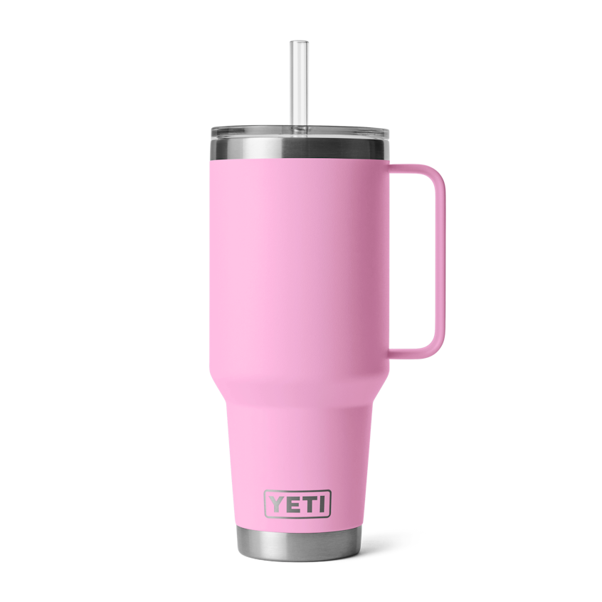 Yeti Rambler Straw Mug 42oz Power pink