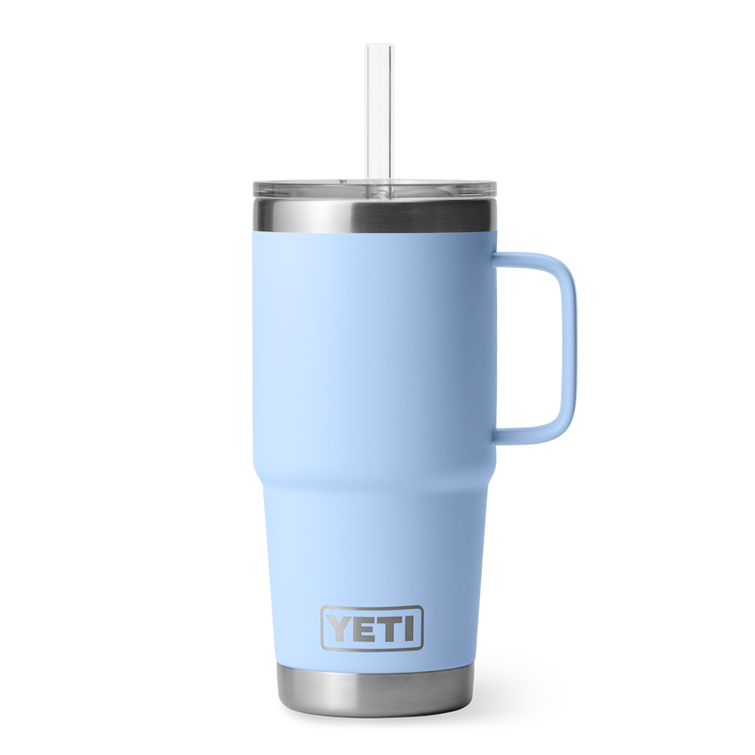YETI Rambler Straw Mug 25oz- Big Sky Blue Big Sky Blu